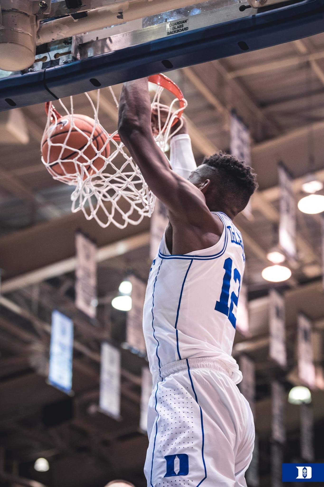 DeLaurier dunking